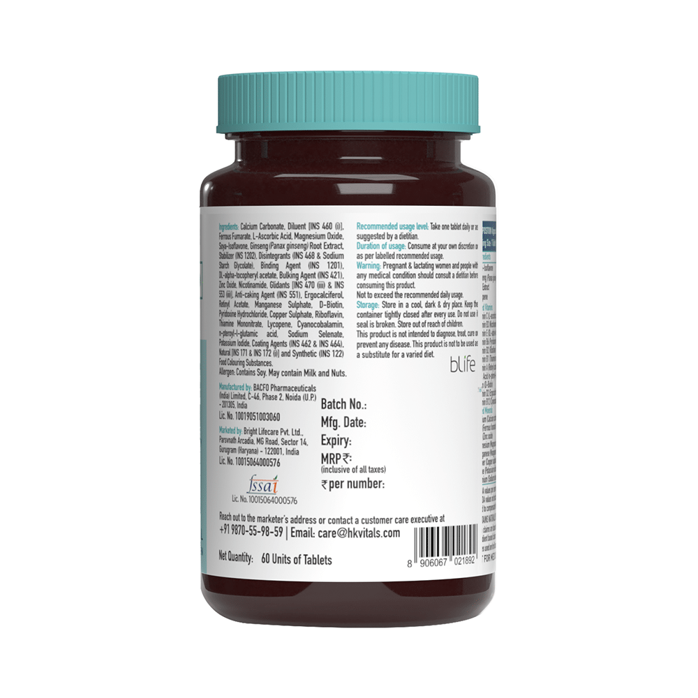 Healthkart HK Vitals Multivitamin Women | For Energy, Joint, Skin, Hair & Immunity | Tablet - Image 2