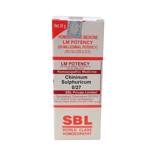 SBL Chininum Sulphuricum 0/27 LM - Image 1