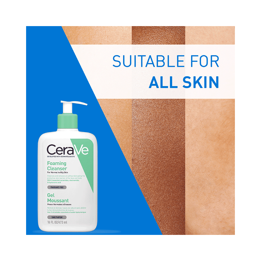 CeraVe Foaming Cleanser for Normal & Oily Skin - Image 10