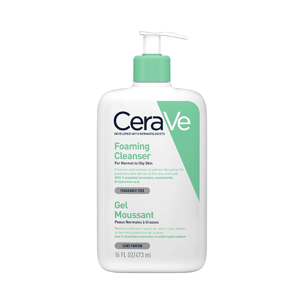 CeraVe Foaming Cleanser for Normal & Oily Skin