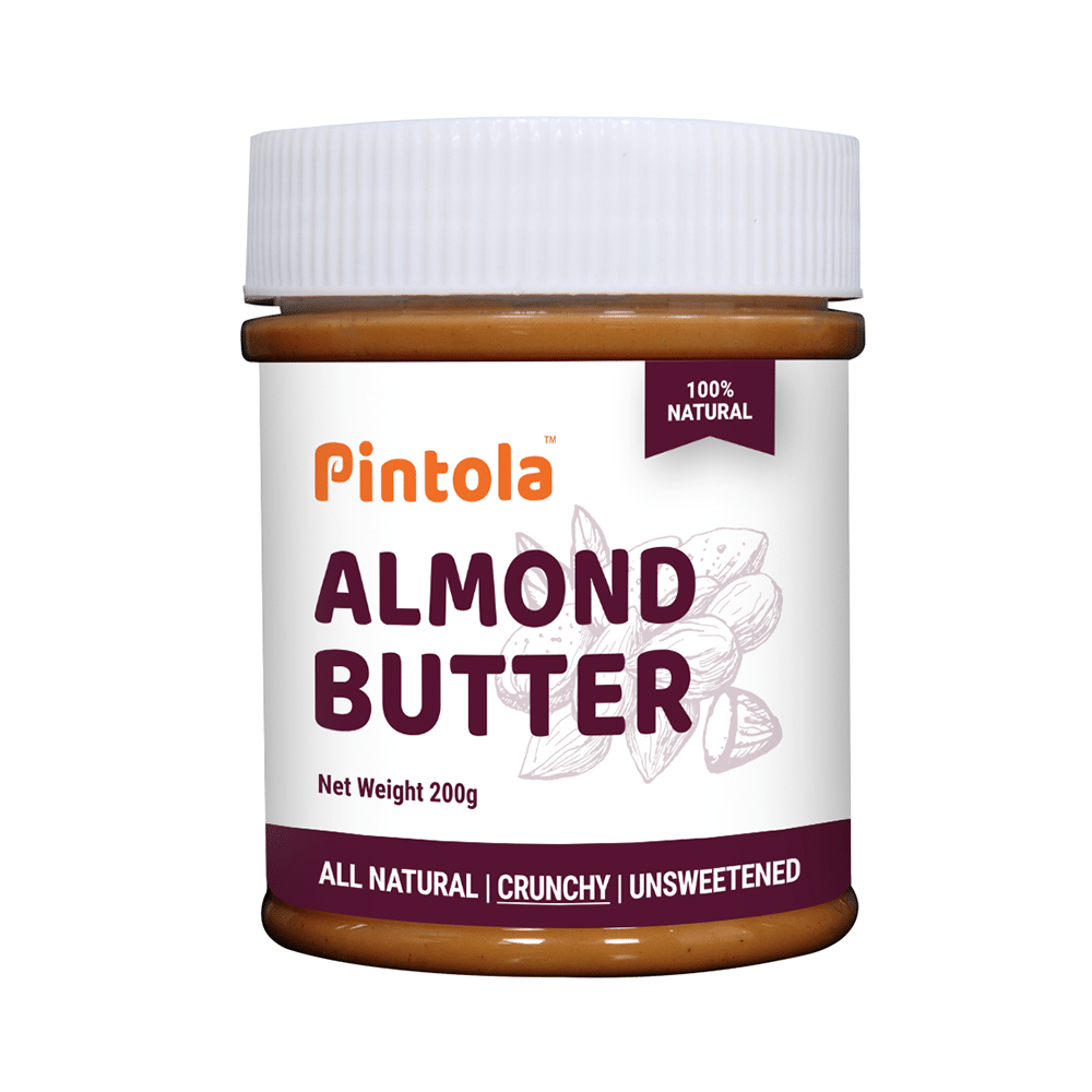 Pintola All Natural Almond Butter Crunchy - Image 1