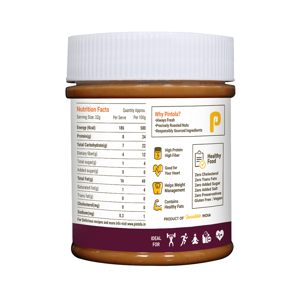 Pintola All Natural Almond Butter Crunchy - Image 3