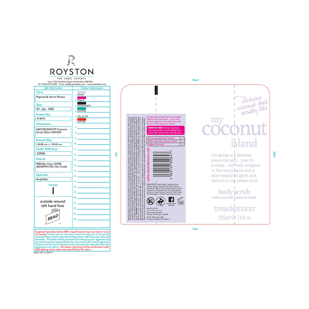 Treaclemoon My Coconut Island Body Scrub - Image 2