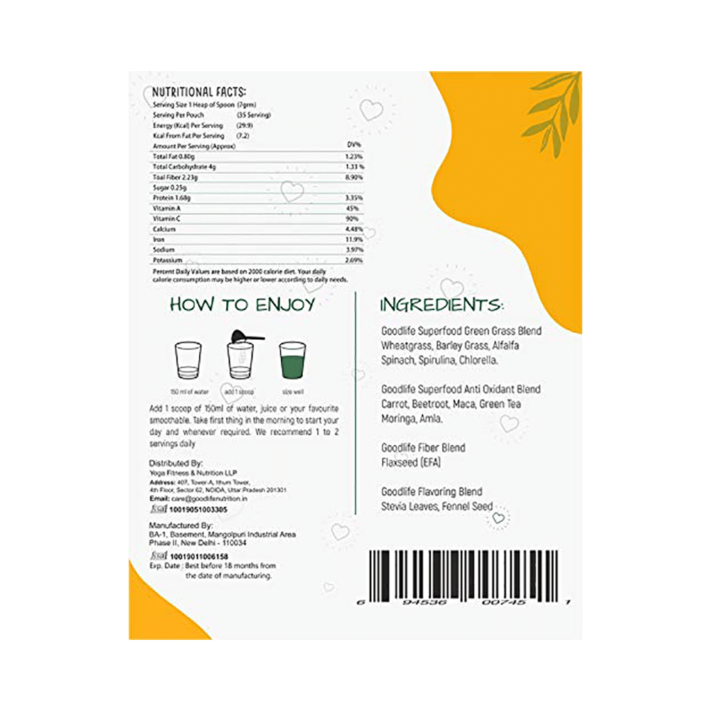 Goodlife Nutrition Superfood Daily Greens - Image 2