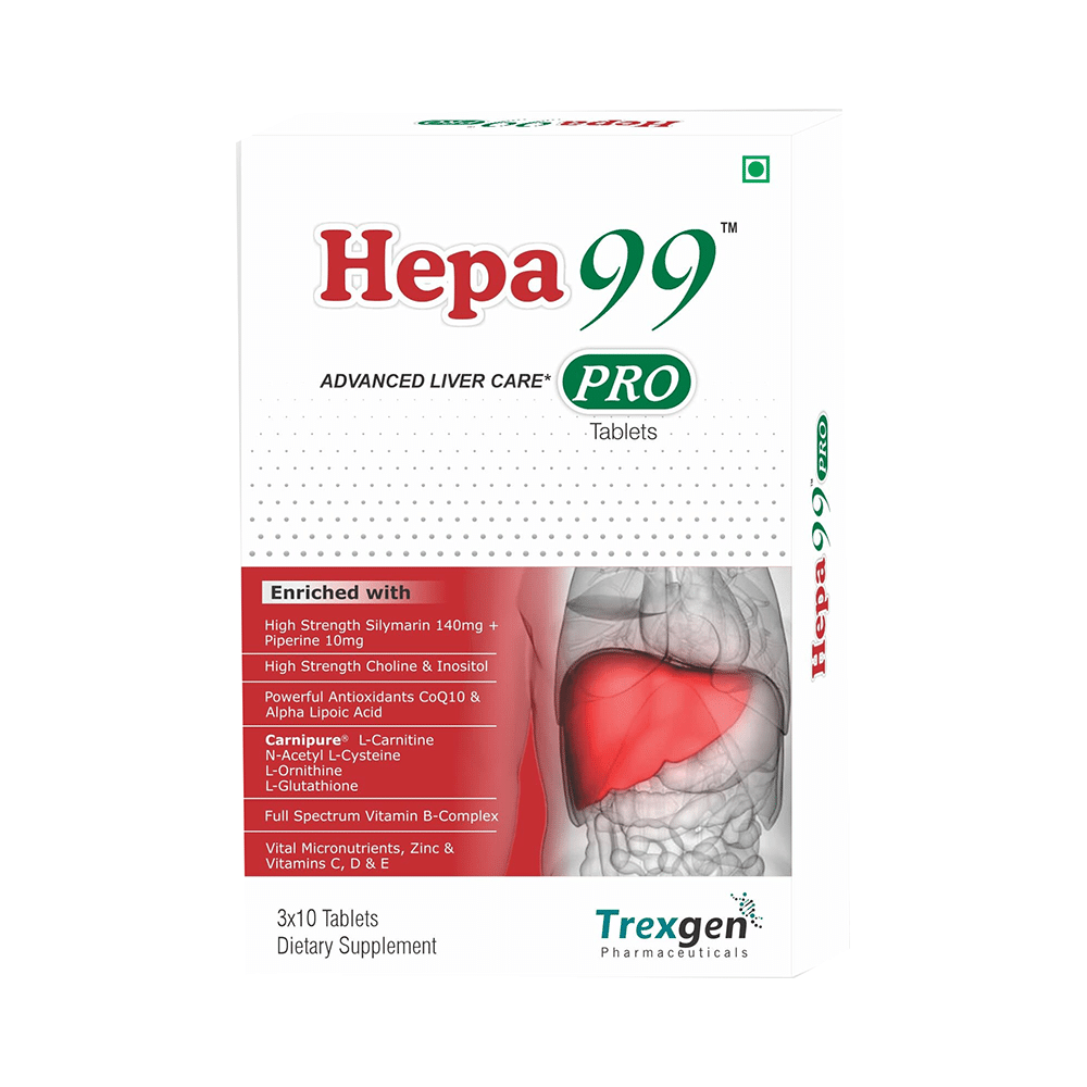 Trexgen Hepa 99 Pro Advanced Liver Care Tablet - Image 1