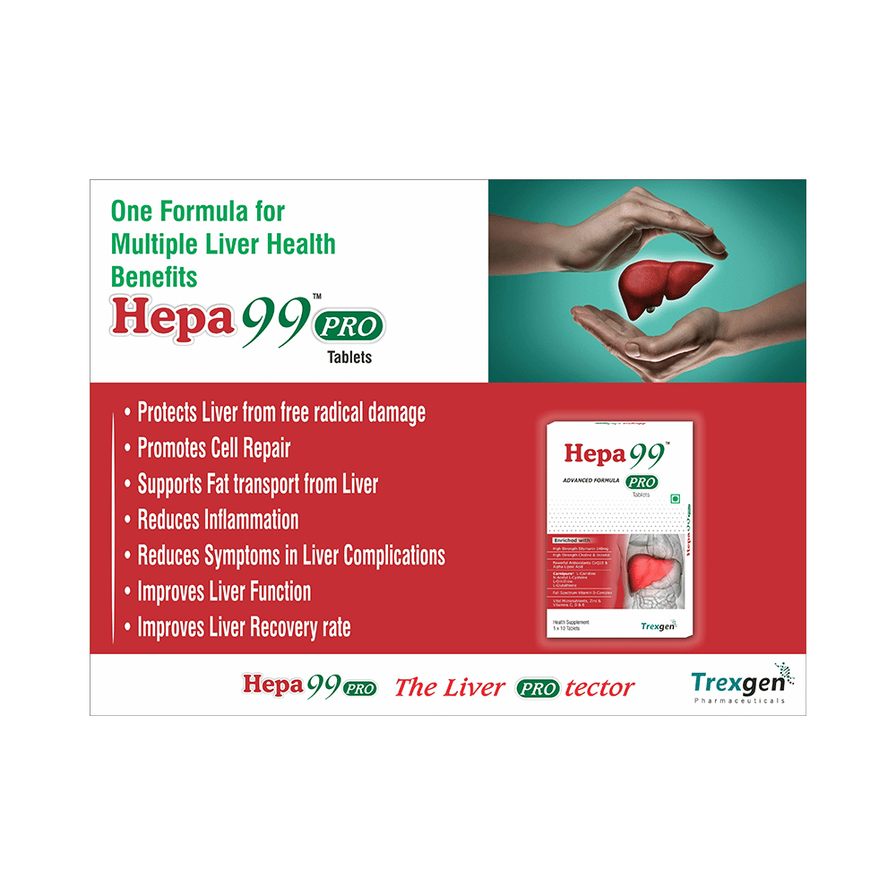 Trexgen Hepa 99 Pro Advanced Liver Care Tablet - Image 5