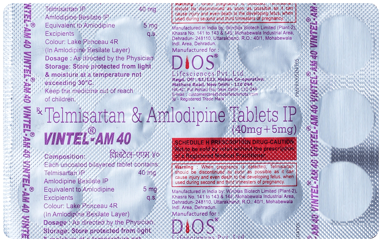 Vintel-AM 40 Tablet - Image 2