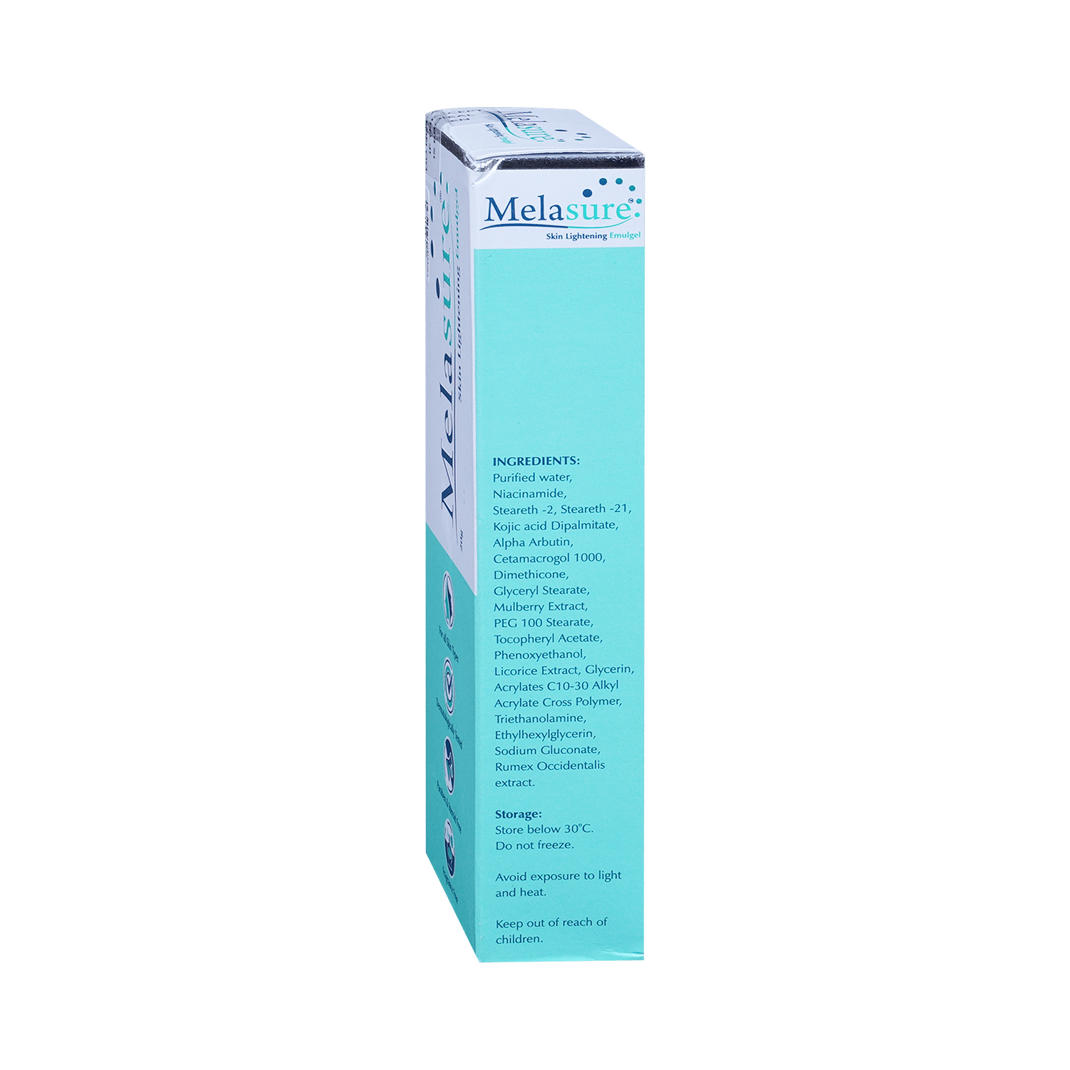 Melasure Skin Lightening Emulgel | For All Skin Types | Paraben, Steroid & Fragrance-Free - Image 3