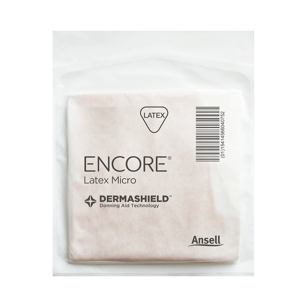 Ansell Encore Latex Micro Powder Free Surgical Glove 7.5 - Image 3