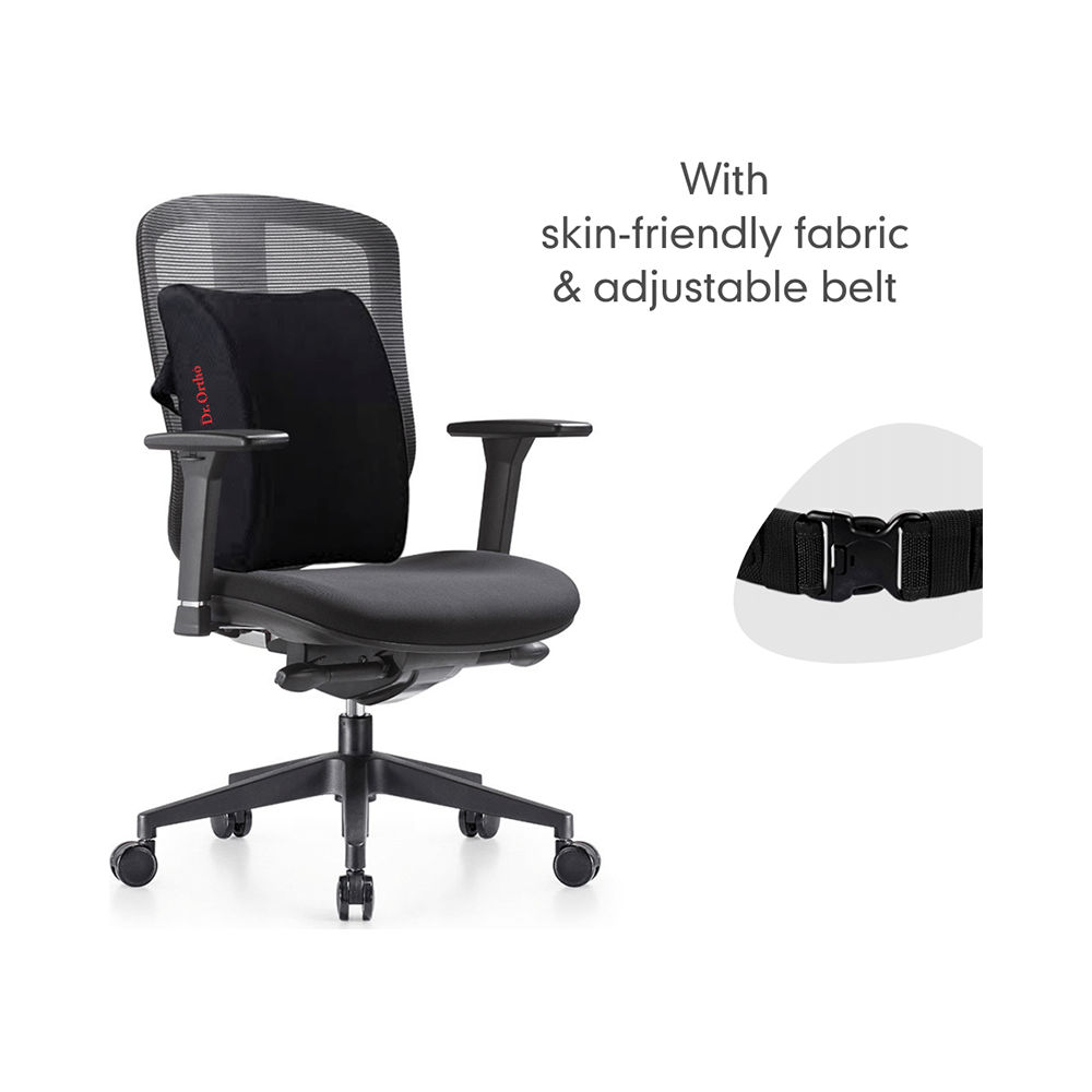 Dr Ortho Orthopaedic Back Support Universal Black - Image 3