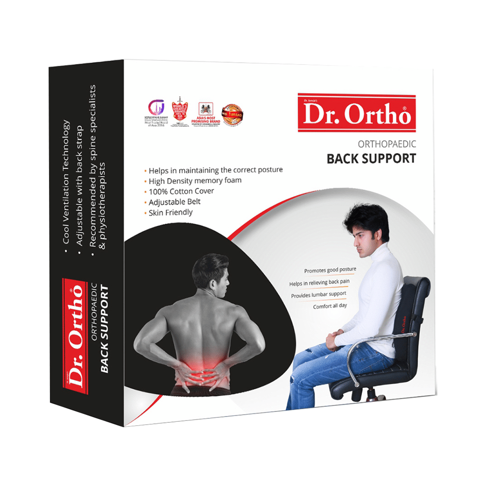 Dr Ortho Orthopaedic Back Support Universal Black - Image 1