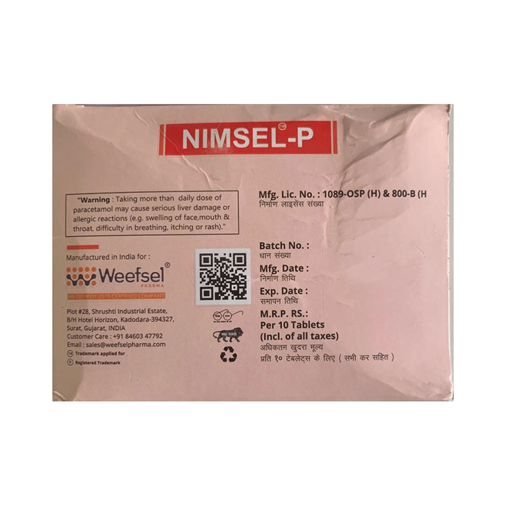 Nimsel-P Tablet - Image 3
