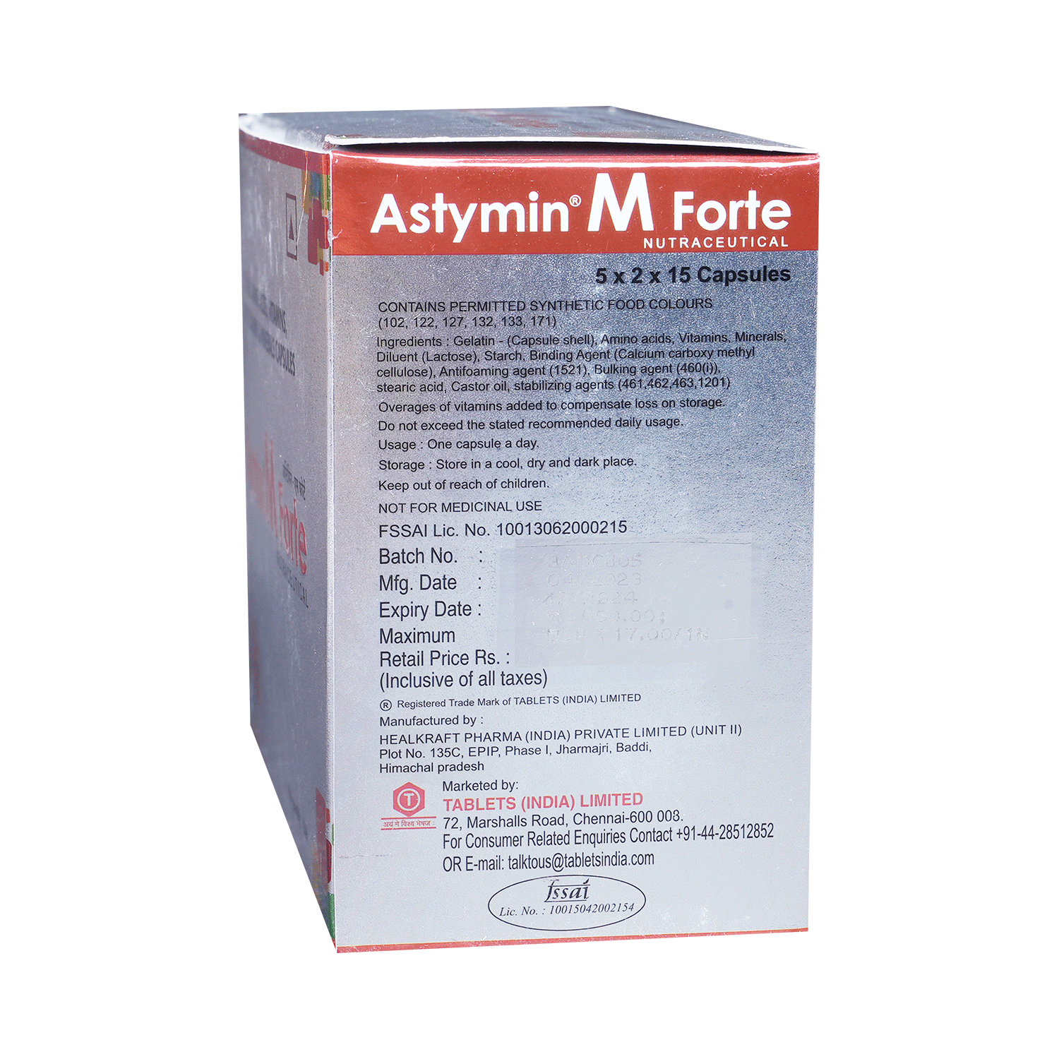 Astymin M Forte Capsule - Image 4