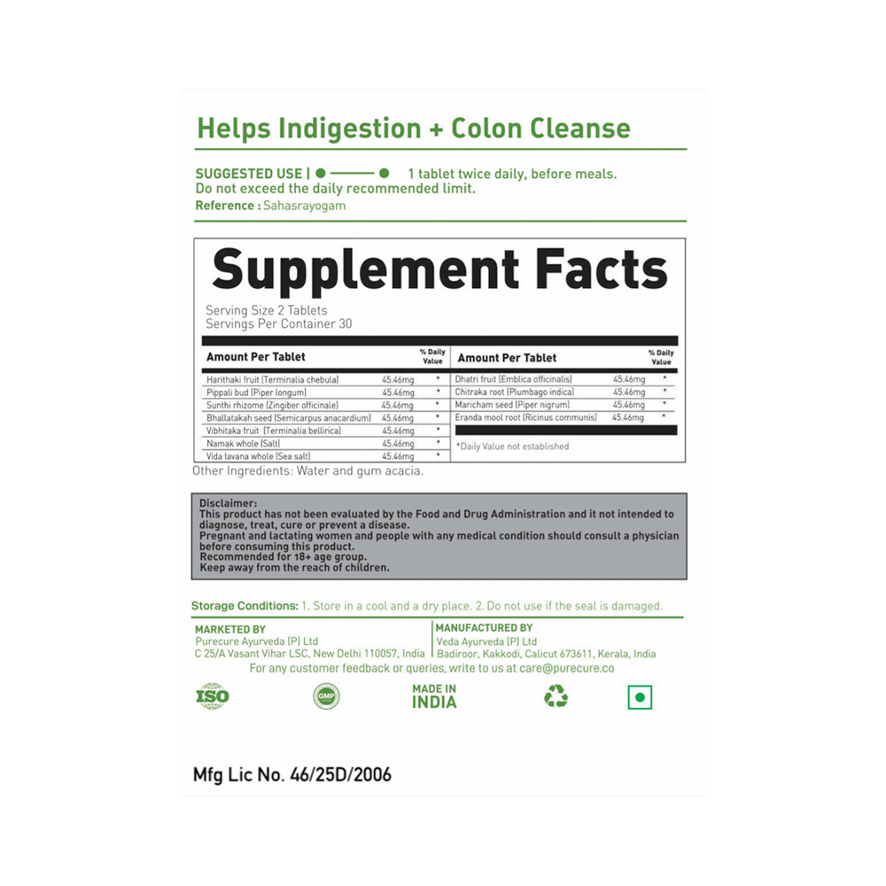 Pure Cure Kalyana Detox Tablet - Image 5
