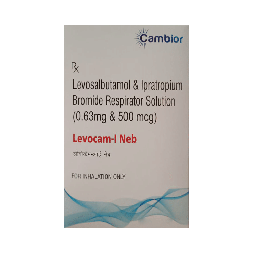 Levocam-I Neb Respules(2.5ml Each)