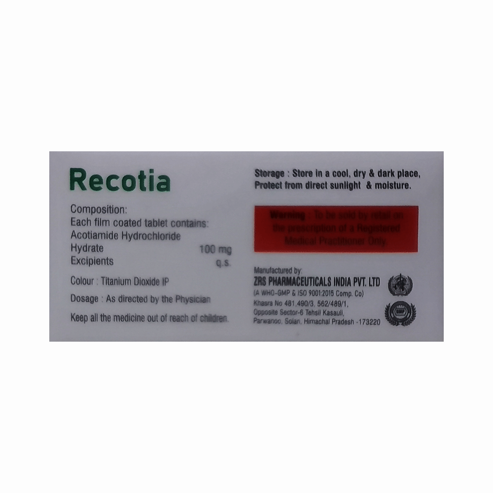 Recotia Tablet - Image 2