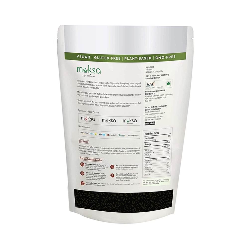 Moksa Superfood Flax Seeds - Image 2