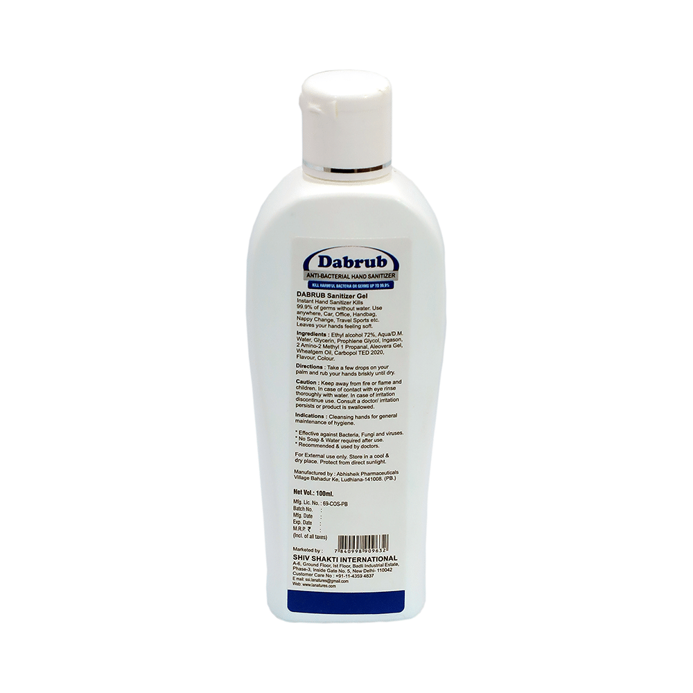 La Nature's Dabrub Instant Anti-Bacterial Hand Sanitizer (100ml Each) - Image 2