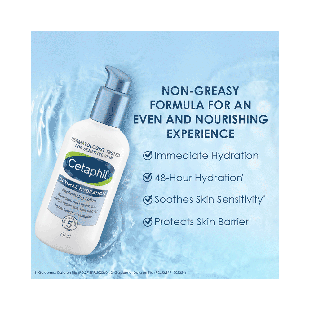 Cetaphil Optimal Hydration Replenishing Body Lotion - Image 7