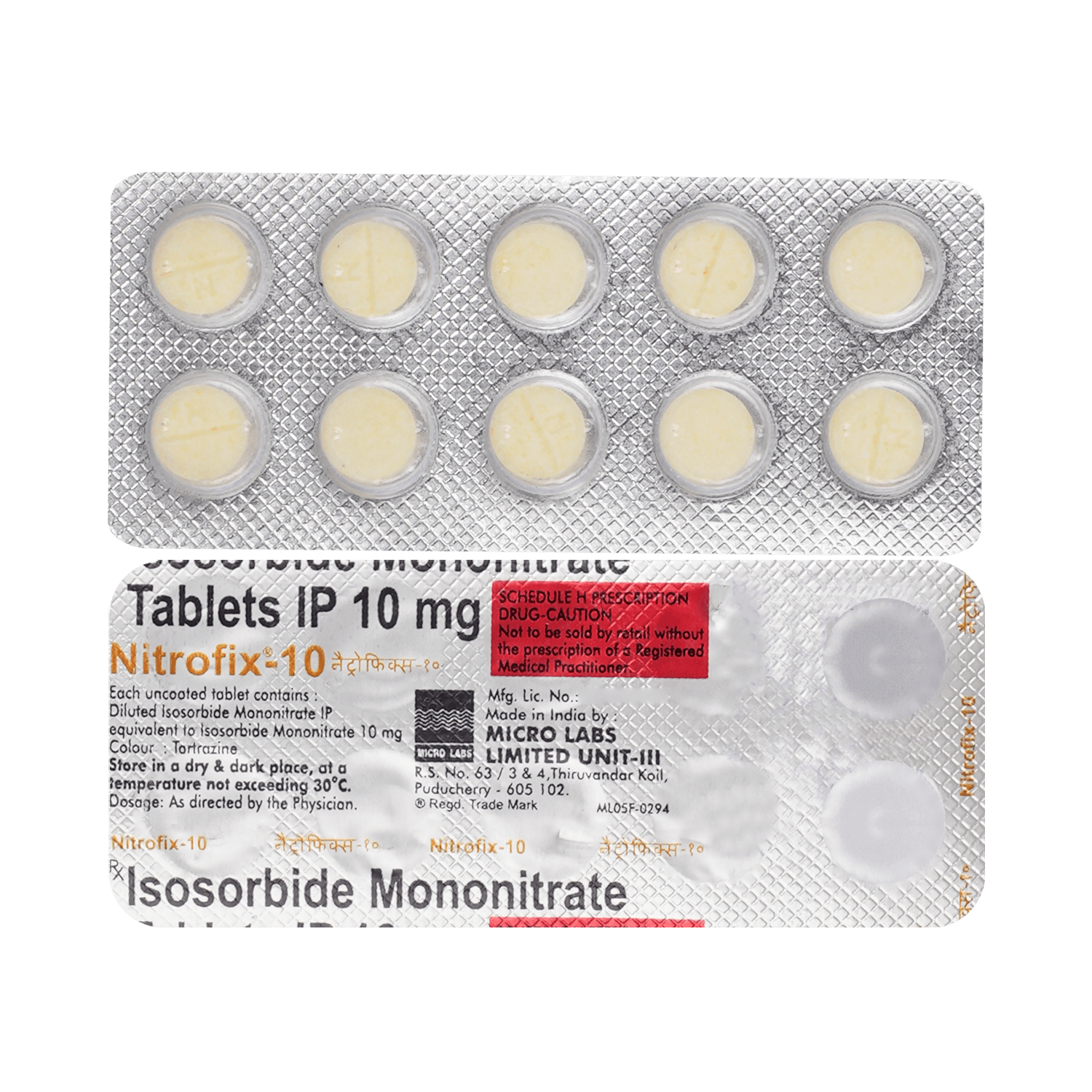 Nitrofix 10 Tablet - Image 1