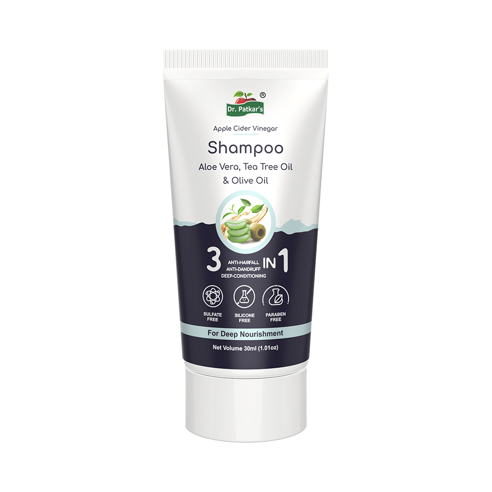 Dr. Patkar's Apple Cider Vinegar Shampoo for Deep Nourishment - Image 1