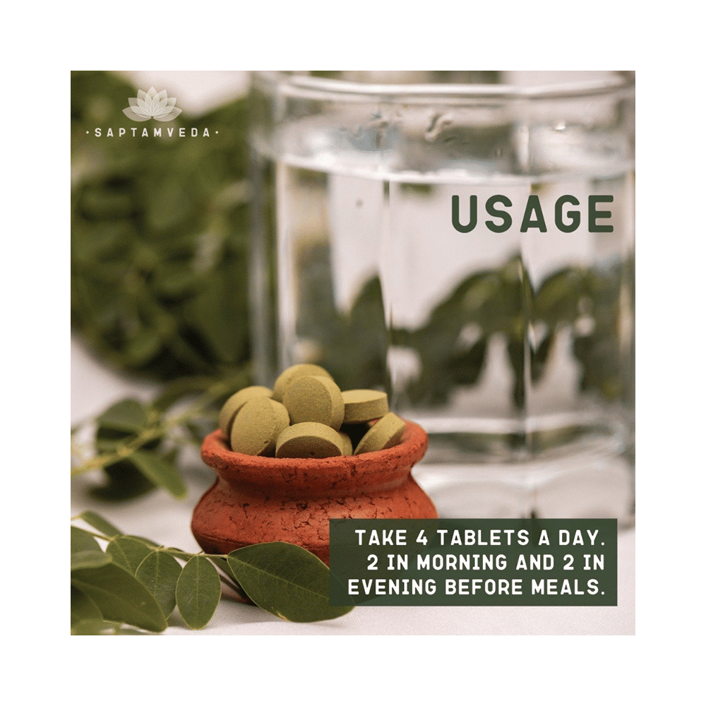 Saptamveda Organic Supergreens Tablet (120 Each) - Image 7
