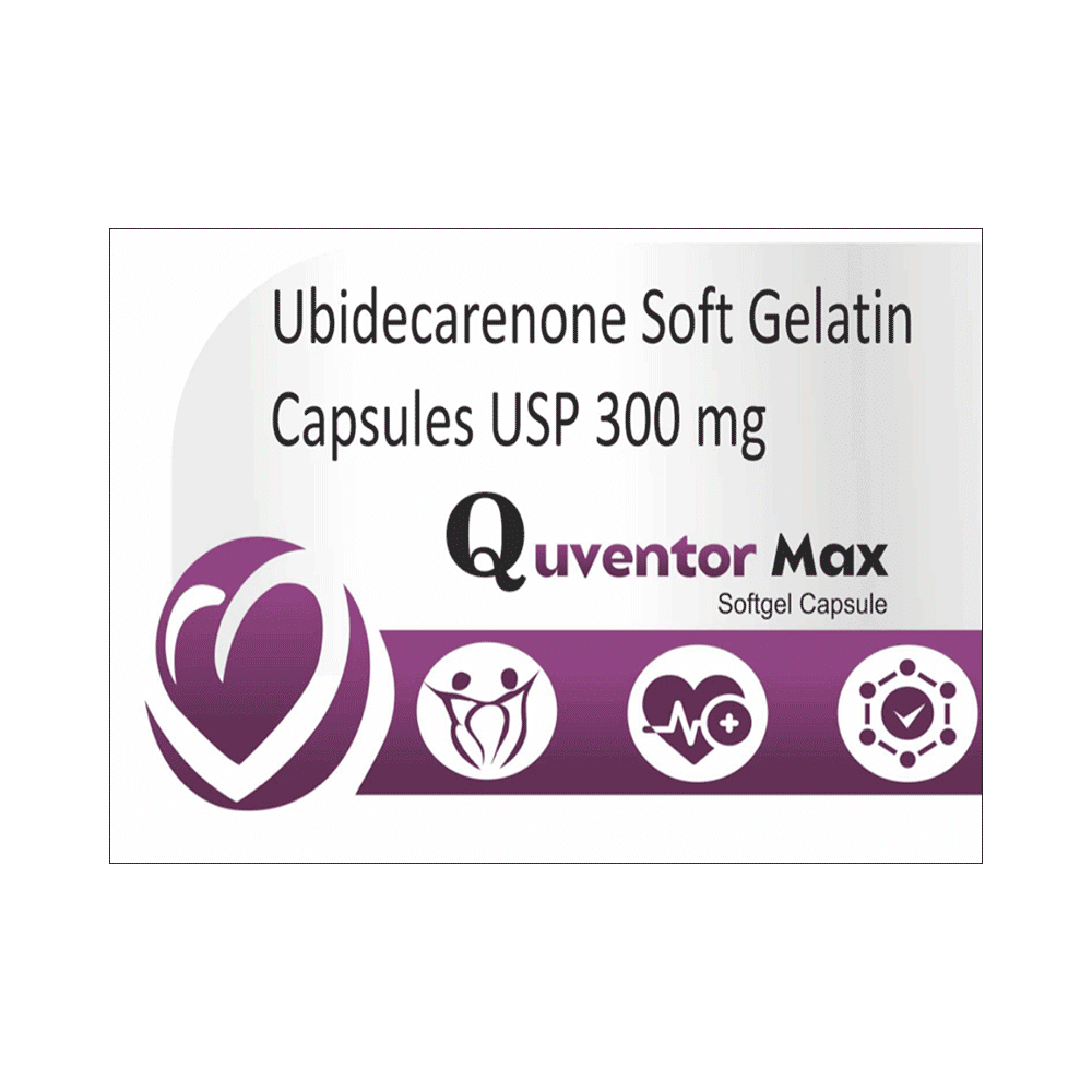 Quventor Max Softgel Capsule - Image 1