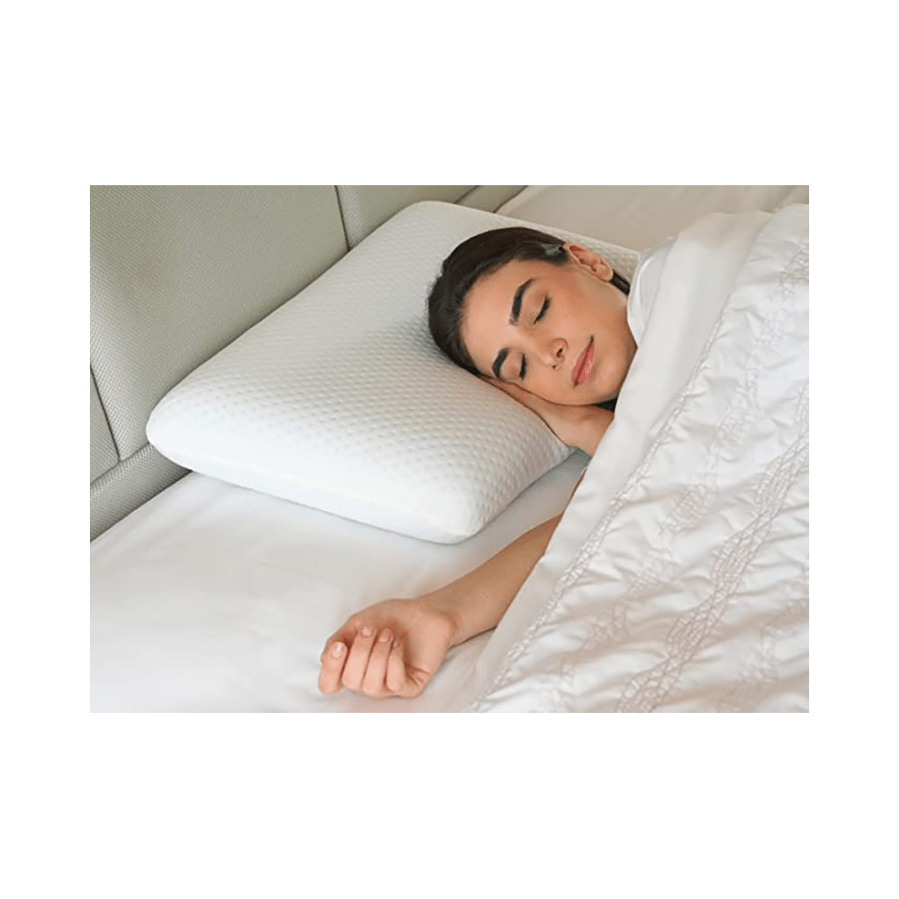 Sleepsia Memory Foam Pillow for Shoulder and Neck Pain White - Image 6