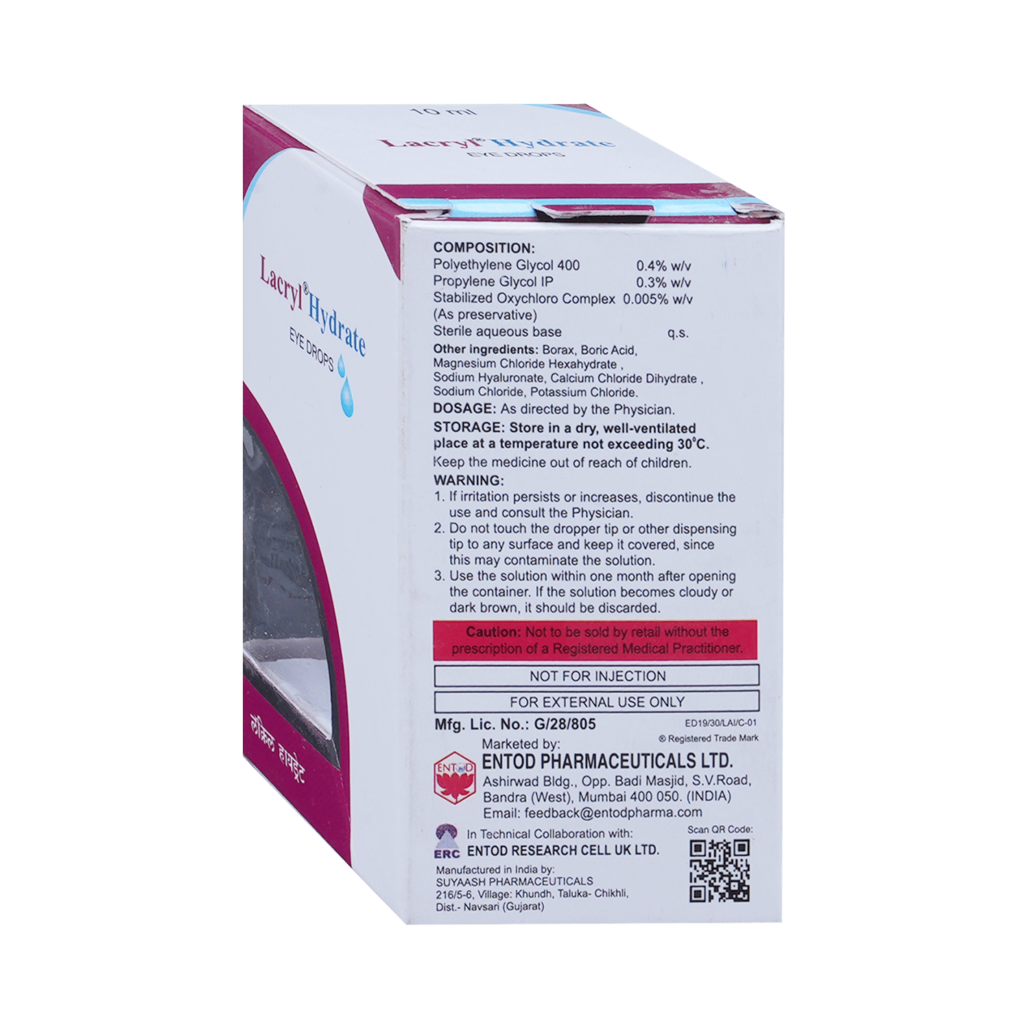 Lacryl Hydrate Eye Drop - Image 3