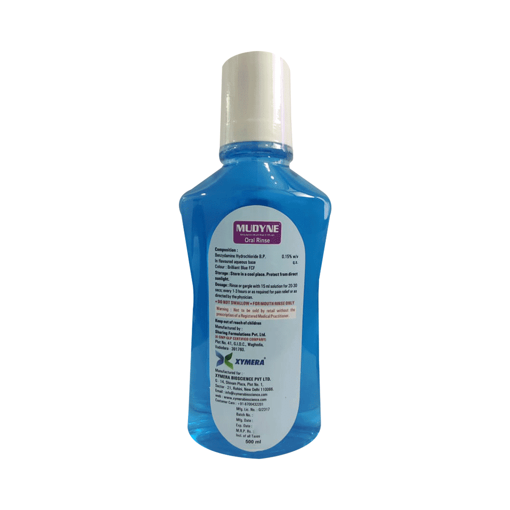 Mudyne Oral Rinse Alcohol Free - Image 2