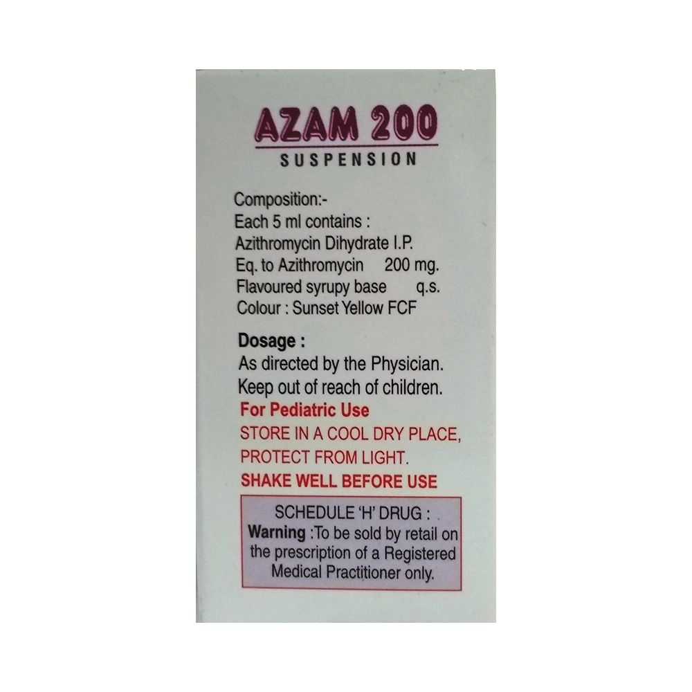 Azam 200 Oral Suspension - Image 2