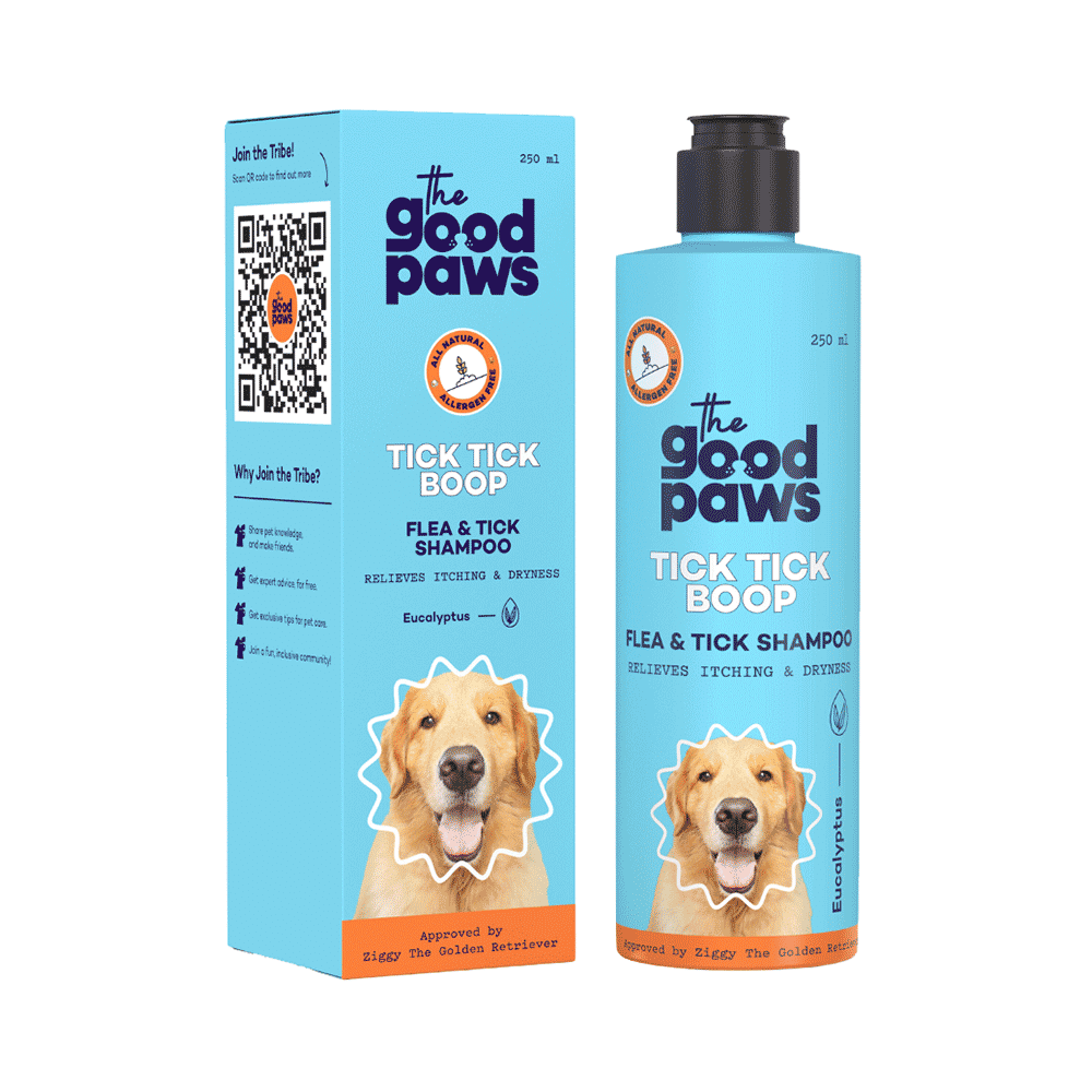 The Good Paws Tick Tick Boop Flea & Tick Dog Shampoo