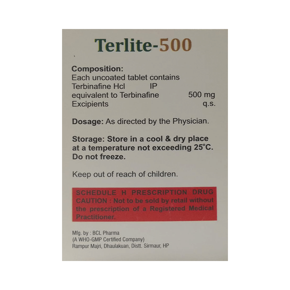 Terlite 500 Tablet - Image 2
