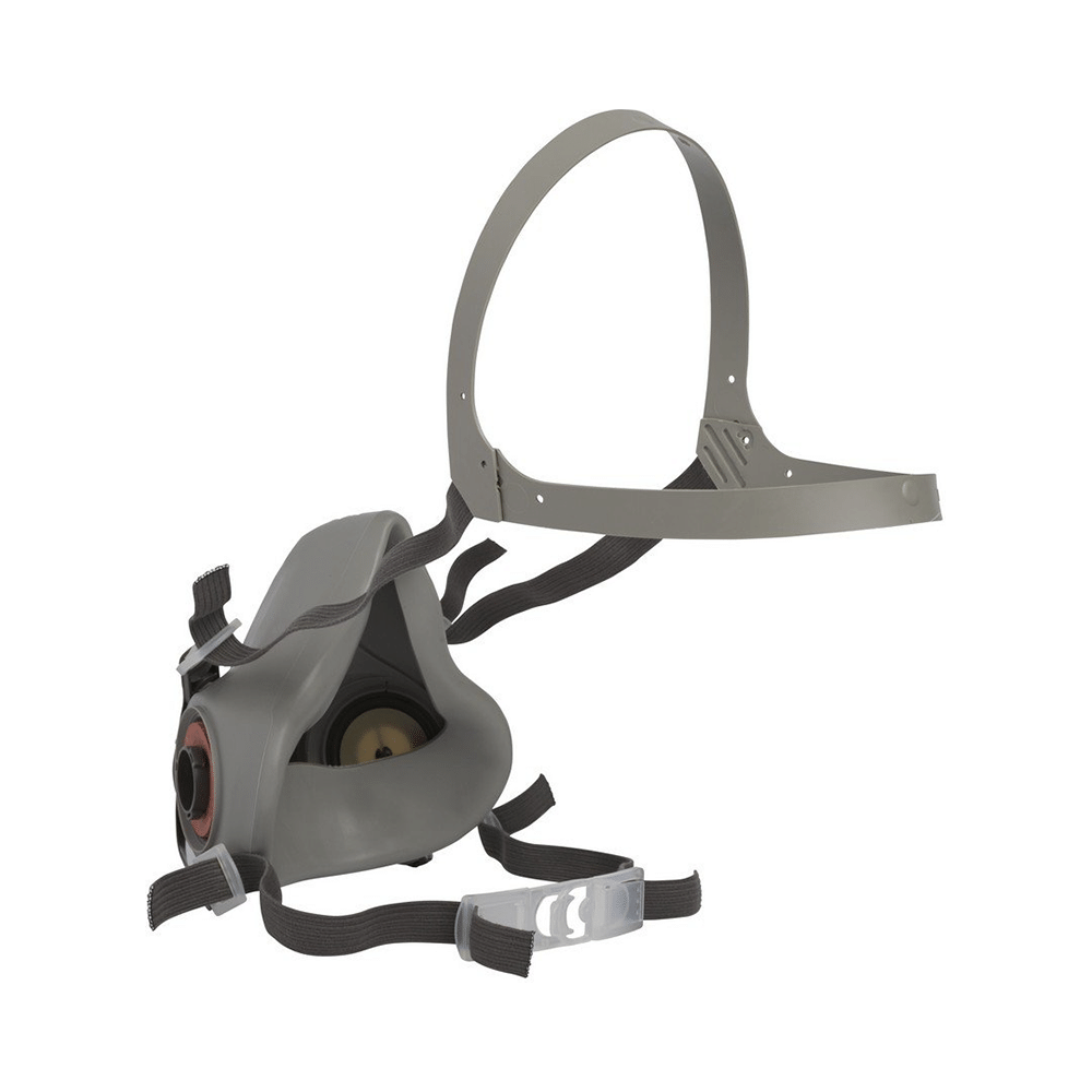 3M 6200 Half Facepiece Reusable Respirator Mask Medium - Image 5