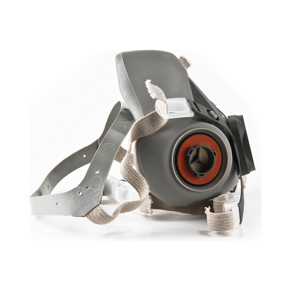 3M 6200 Half Facepiece Reusable Respirator Mask Medium - Image 3