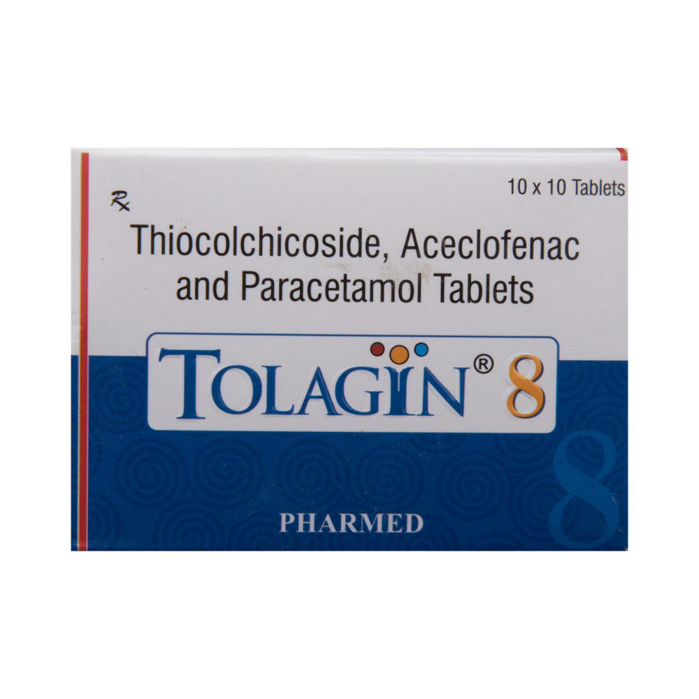Tolagin 8 Tablet