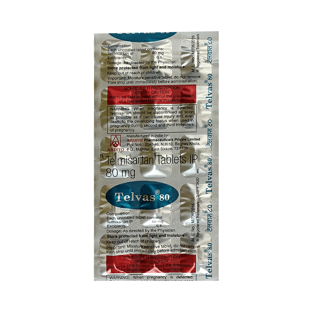 Telvas 80 Tablet - Image 3