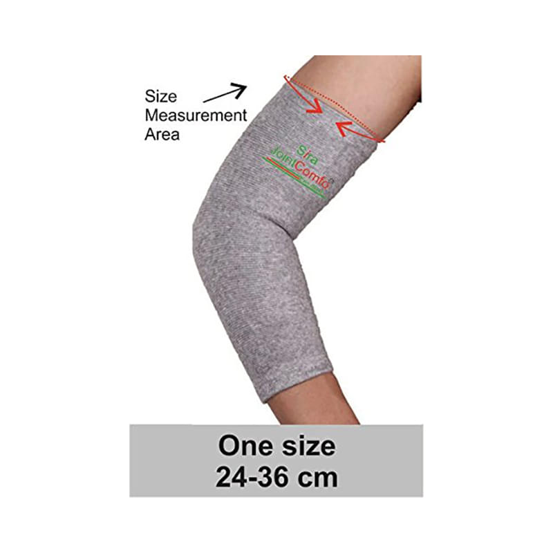 Sira Bamboo Charcoal Elbow Sleeve Support - Image 1