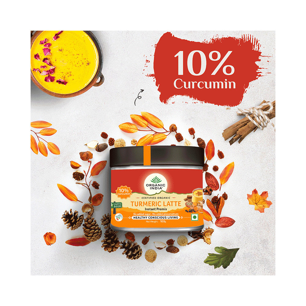 Organic India Turmeric Latte Instant Premix - Image 5
