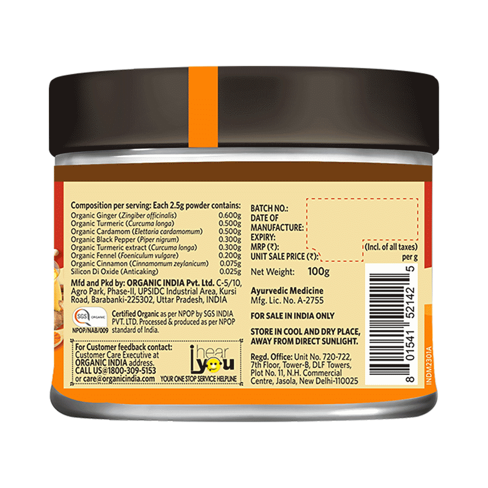 Organic India Turmeric Latte Instant Premix - Image 3