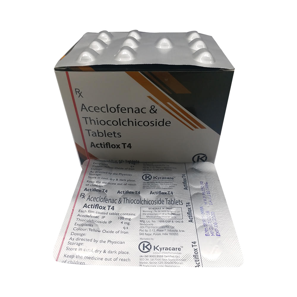 Actiflox T 4 Tablet - Image 1