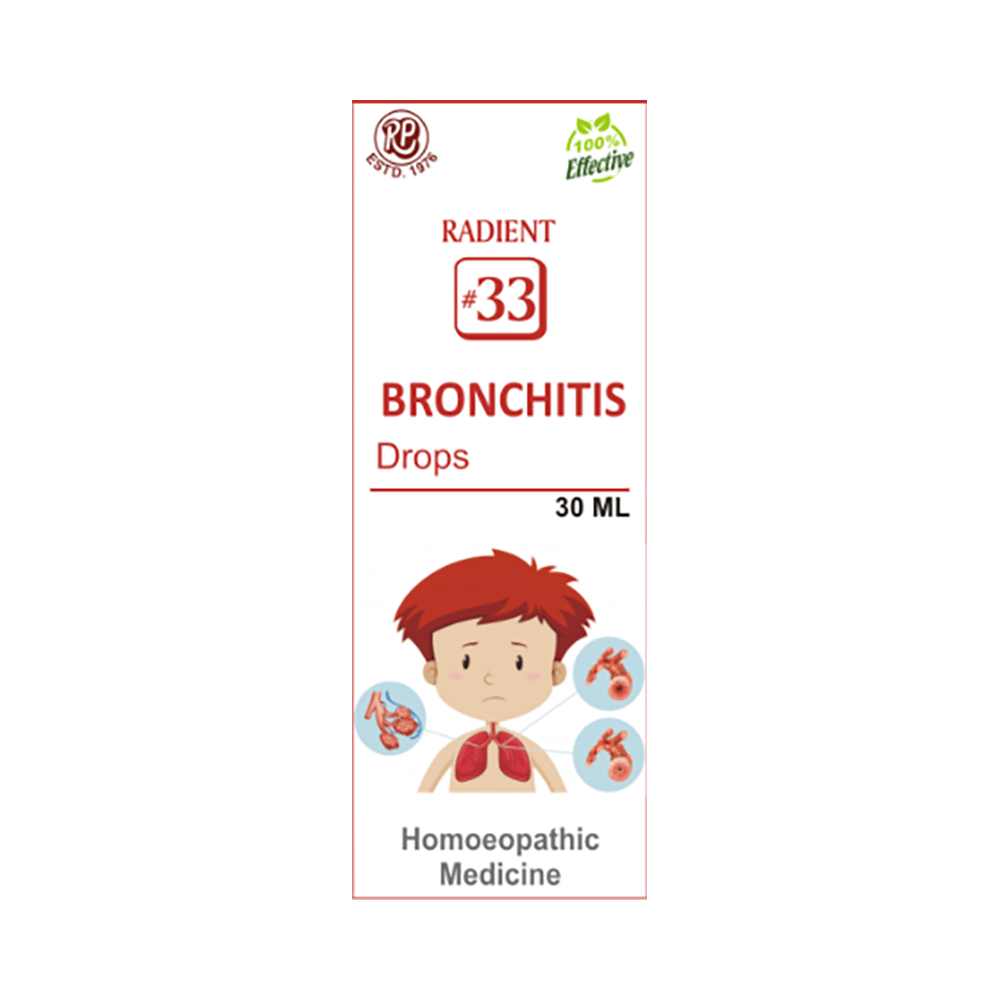 Radient #33 Bronchitis Drops