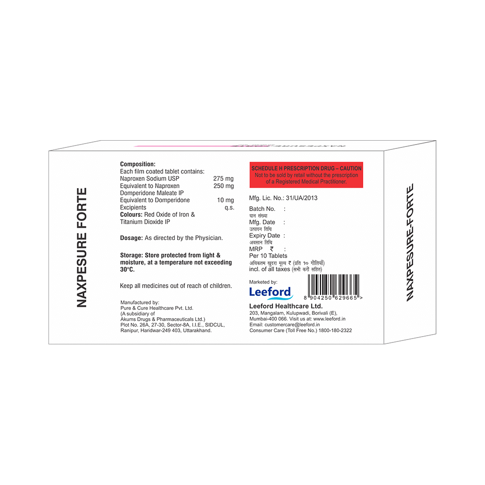 Naxpesure Forte Tablet - Image 2