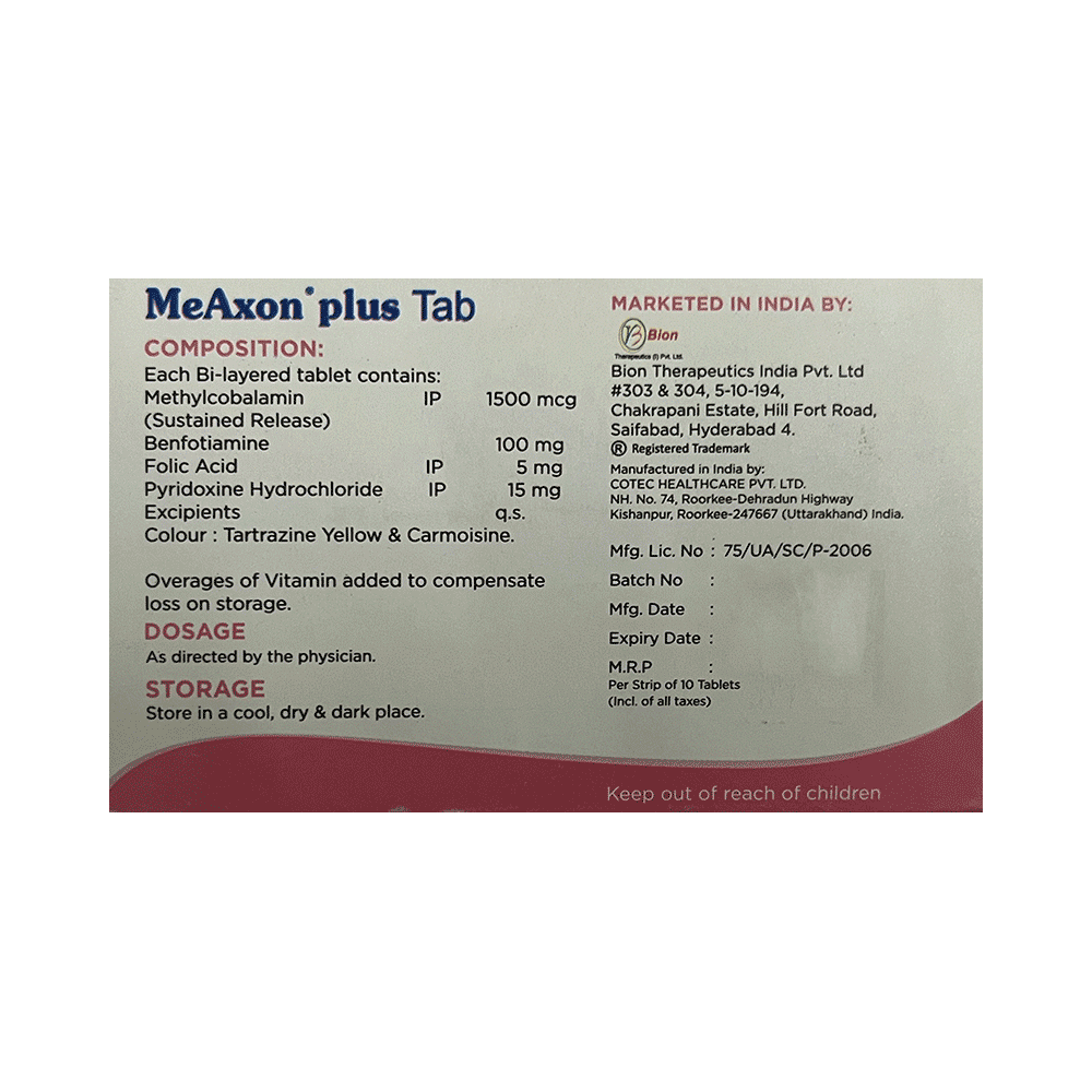 Meaxon Plus Tablet SR - Image 2