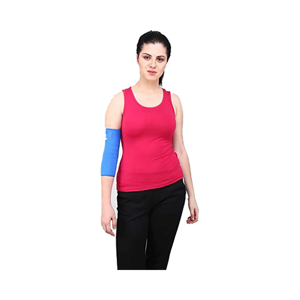 Longlife OCT 13 Elbow Support Medium Blue
