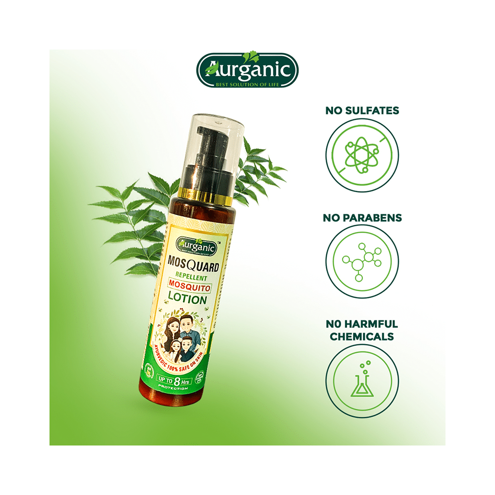 Aurganic Mosquard Repellent Mosquito Lotion - Image 8