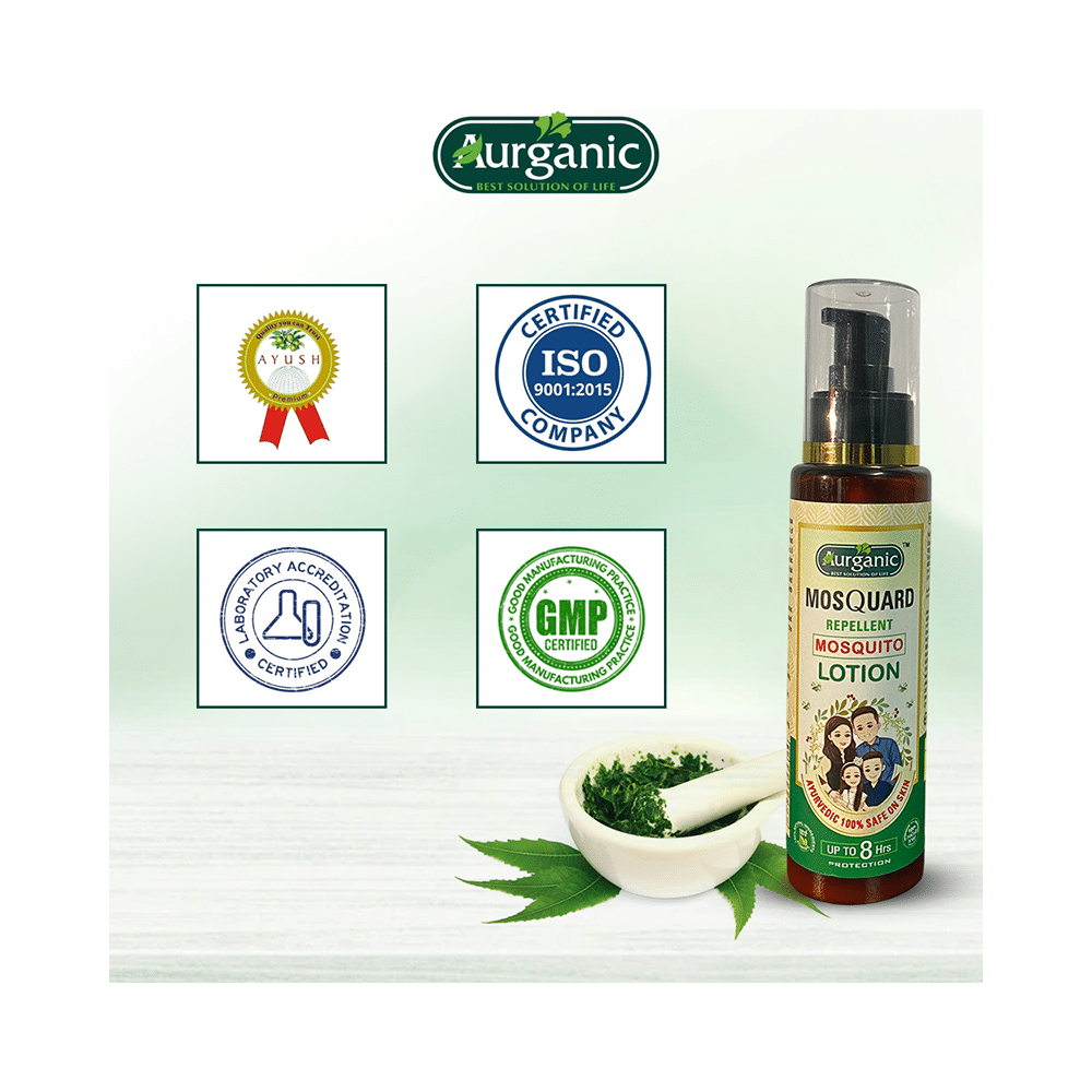 Aurganic Mosquard Repellent Mosquito Lotion - Image 7