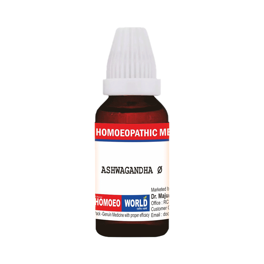 Dr. Majumder Homeo World Ashwagandha Q (30ml Each)