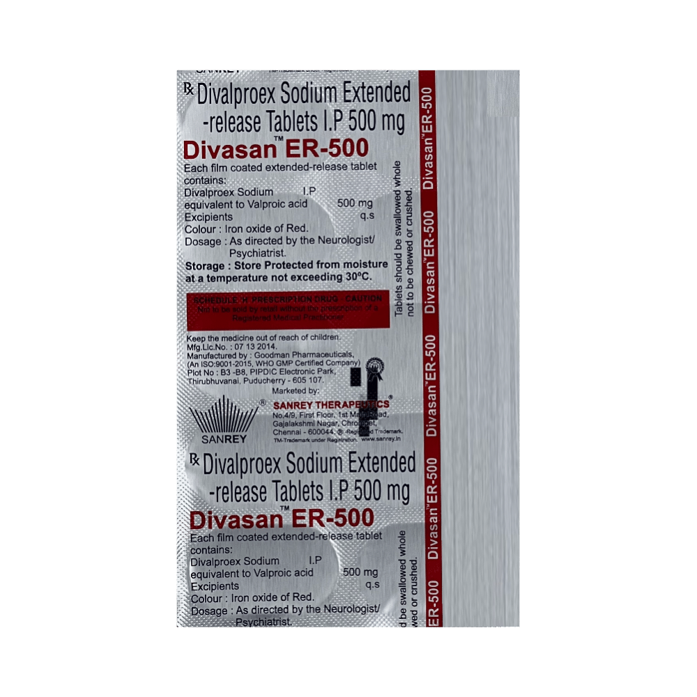 Divasan ER 500 Tablet - Image 4