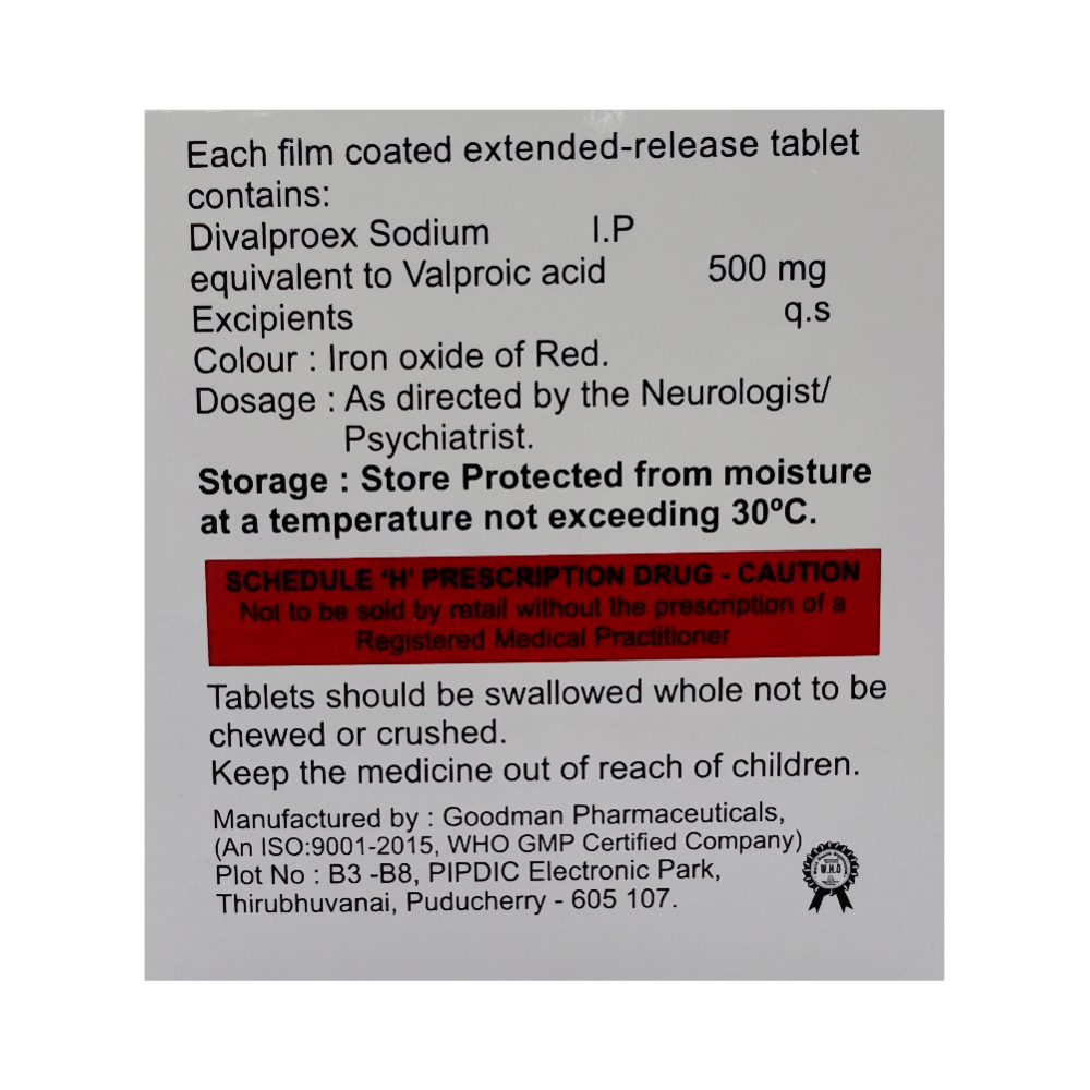 Divasan ER 500 Tablet - Image 2